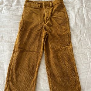 Madewell Emmett Wide Leg Corduroys